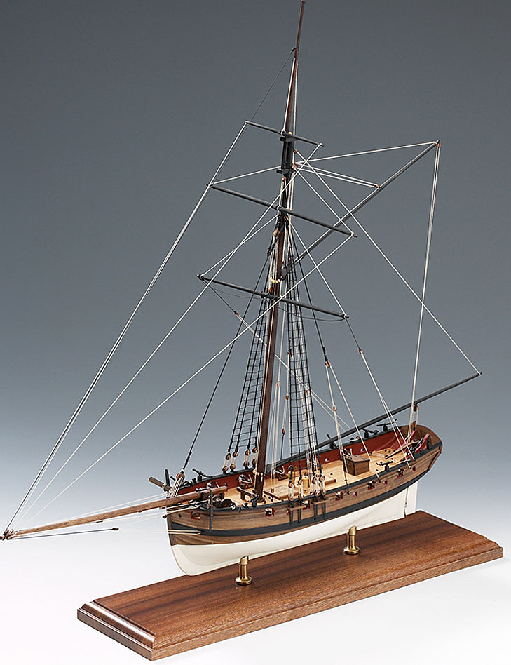 Lady Nelson Wood Model Ship Kit by Amati – SEA GIFTS