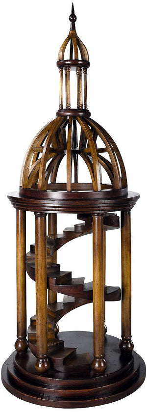 Bell Tower Antica Museum Wood Architectural Model Collectible by Authentic Models