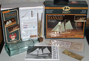 Ship in a Bottle Kit Hannah by Amati