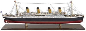 Titanic Wood Display Model 39.5 inches by Authentic Models