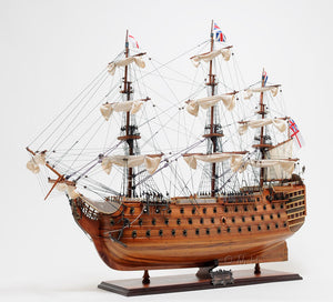 Assembled HMS Victory Wood Model Ship 30"