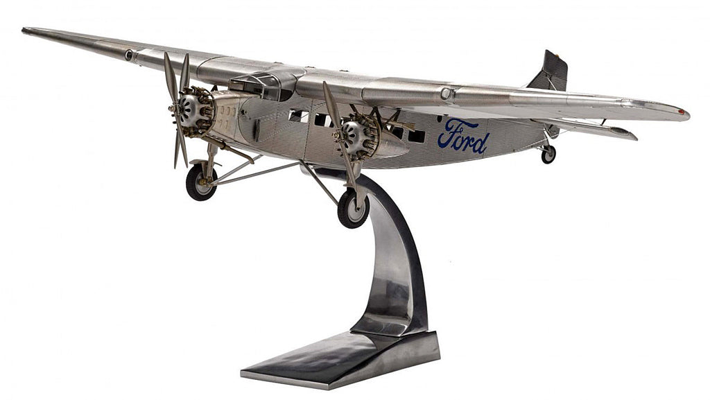 Ford Trimotor Airplane Model - Large by Authentic Models - Assembled