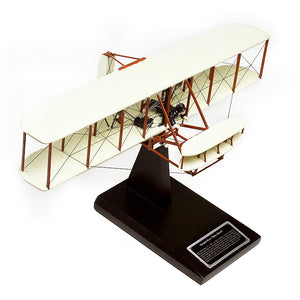 Wright Brothers Wright Flyer "Kitty Hawk" Wood Model Airplane 1:24