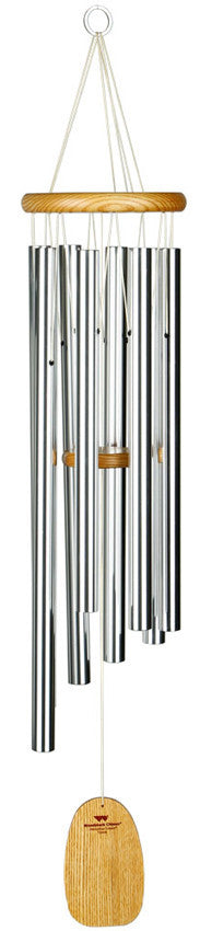 Gregorian Tenor: by Woodstock Chimes. Cherry Wood, Silver Tubes