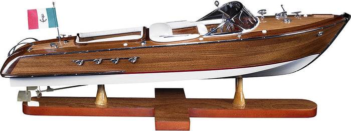 Aquarama Wood Model Boat by Authentic Models