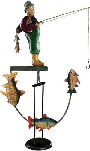 Balance Toy Fly Fisherman by Authentic Models
