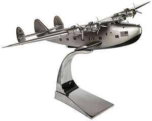 Boeing 314 'Dixie Clipper' Airplane Model with Metal Desk Stand by Authentic Models
